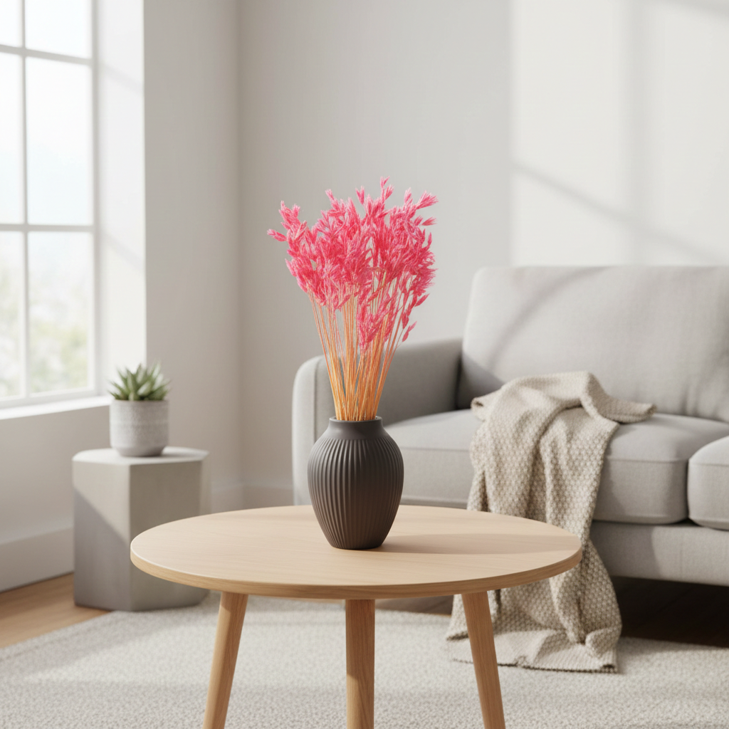 Sušená Avena (Oves) tmavě růžová - elegantní přírodní dekorace